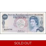 Isle of Man - 50 NewPence - (1979) - P..