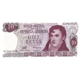 ARS-B353a-10 Pesos-ND(1976)-P300-Unc ARS-B353a-10 Pesos-ND(1976)-P300-Unc