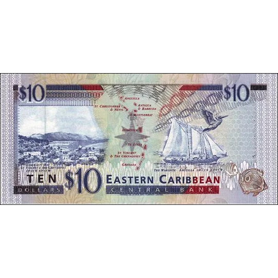Saint Vincent - 10 Dollars - (1994) - P32V - B216v - Unc