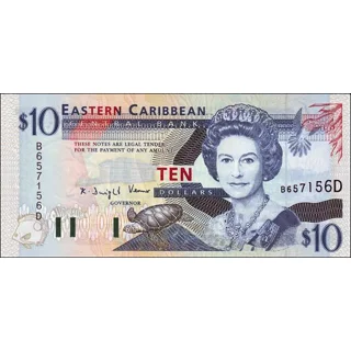 Dominica - 10 Dollars -.. Dominica - 10 Dollars -..