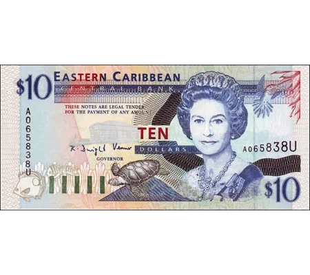 Anguilla - 10 Dollars - (1994) - P32u - B216u - Unc