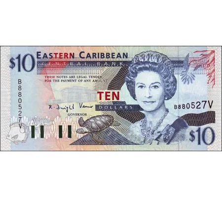 Saint Vincent - 10 Dollars - (1994) - P32V - B216v - Unc