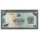 Rhodesia - 10 Dollars - 1975 - P33g - ..