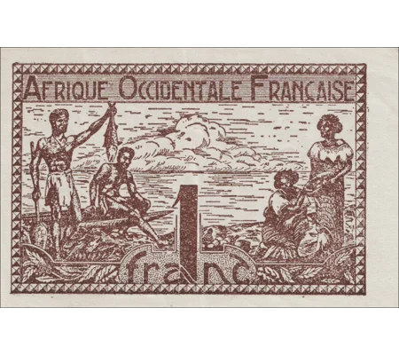 1 franc - 1944 - 34a - B202a - XF