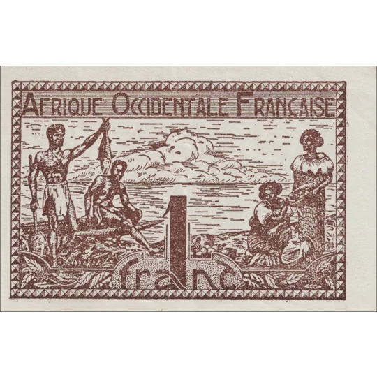 1 franc - 1944 - 34a - B202a - XF
