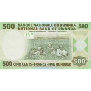 Rwanda - 500 francs - 2..