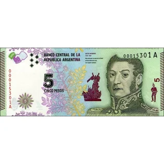ARS-B415a-5 Pesos-(2015.. ARS-B415a-5 Pesos-(2015..