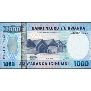 Rwanda - 1000 francs - ..