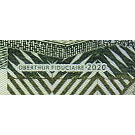 10 Pula - 2021 - P36b - B130b - Unc
