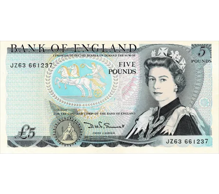 5 pounds - ND - P378c - Unc