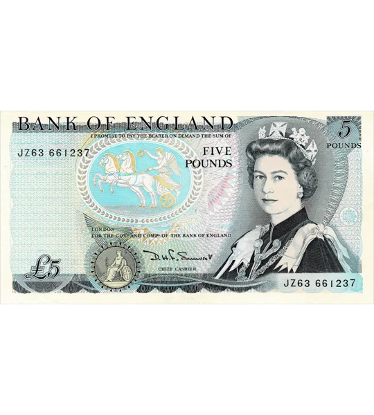5 pounds - ND - P378c - Unc