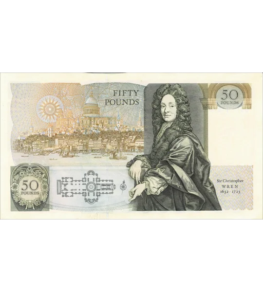 50 Pounds - ND - P381b - Au