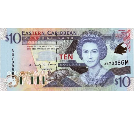 Montserrat - 10 Dollars - (2001) - P38m - B222m - Unc