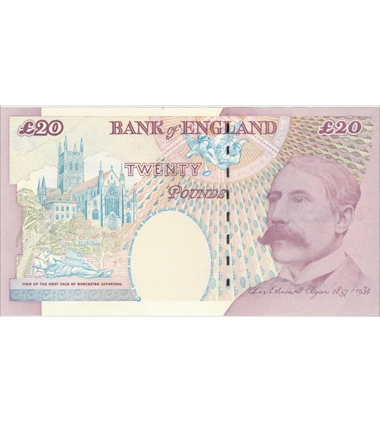 20 pounds - 1999 - P390 - B200a - Unc