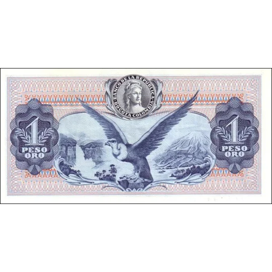 1 peso - 1974 - P404e - B947r - Unc