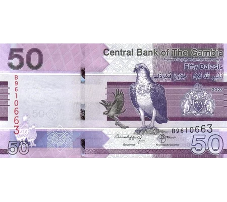 50 Dalasis - 2023 - W40c - B238c - Unc