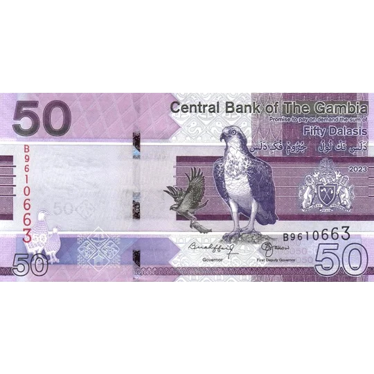 50 Dalasis - 2023 - W40c - B238c - Unc