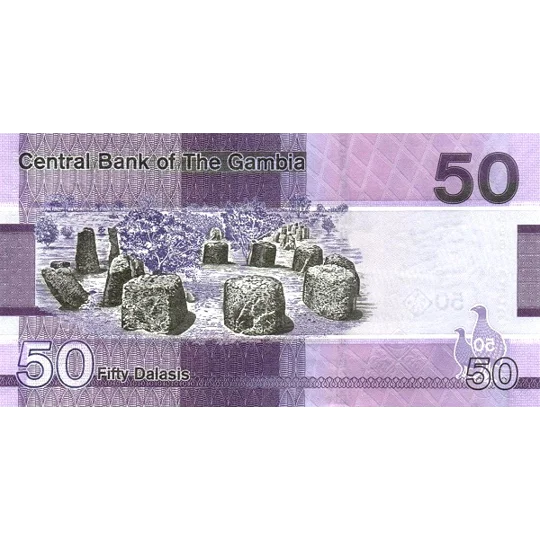 50 Dalasis - 2023 - W40c - B238c - Unc