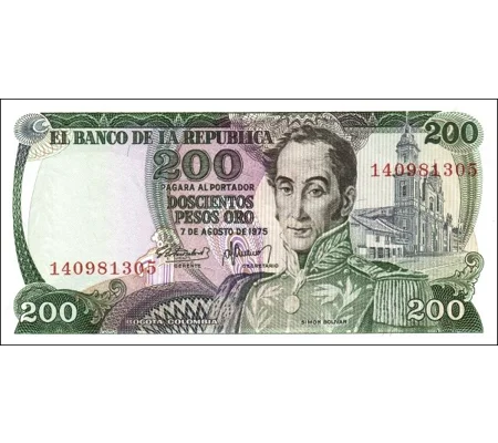 200 pesos - 1975 - P417b - B959b - Unc
