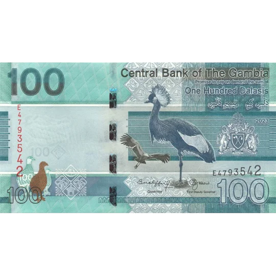 100 Dalasis - 2023 - W41c - B239c - Unc