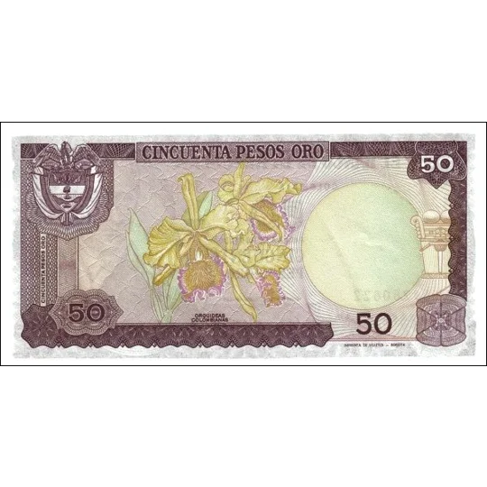 50 pesos - 1986 - P425b - B954f - Unc