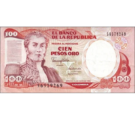 100 pesos - 1991 - P426e - B965c - Unc