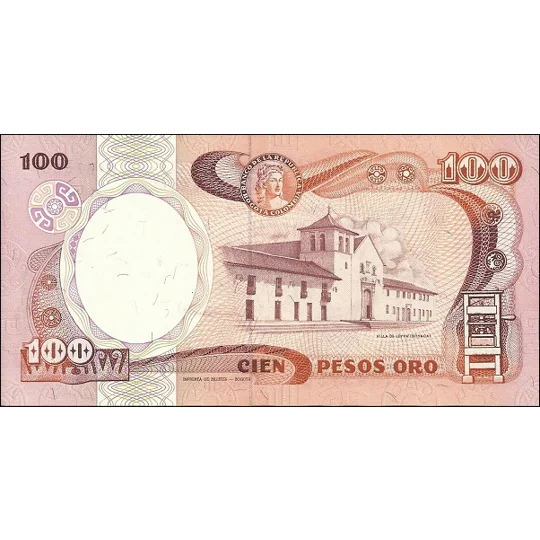 100 pesos - 1989 - P426d - B965a - Unc