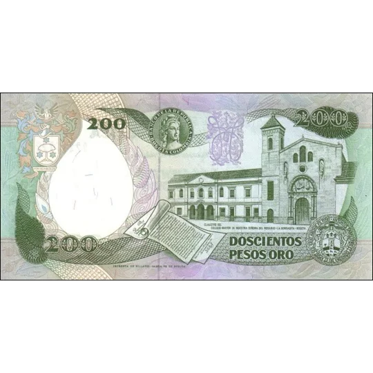 200 pesos - 1992 - P429A - B967L - Unc