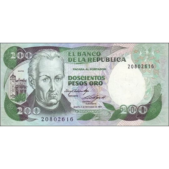 200 pesos - 1984 - P429b - B967c - Unc