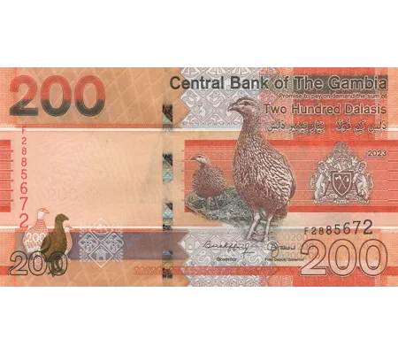 200 Dalasis - 2023 - W42c - B240c - Unc