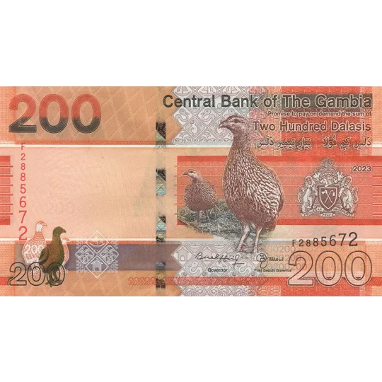 200 Dalasis - 2023 - W42c - B240c - Unc
