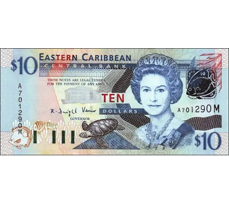 Montserrat - 10 Dollars - (2004) - P43m - B227m - Unc