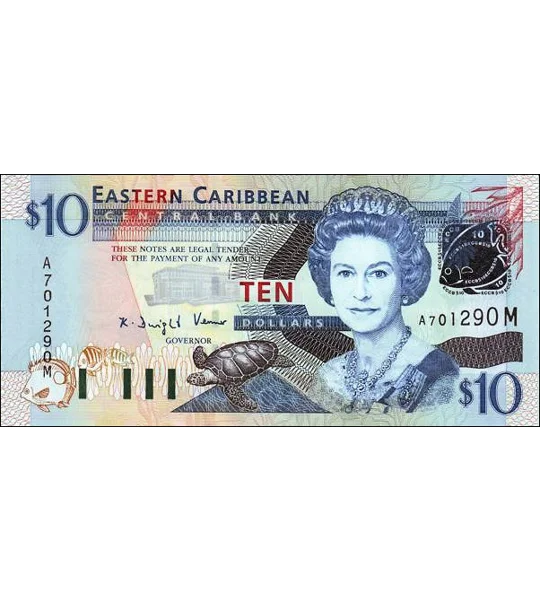 Montserrat - 10 Dollars - (2004) - P43m - B227m - Unc