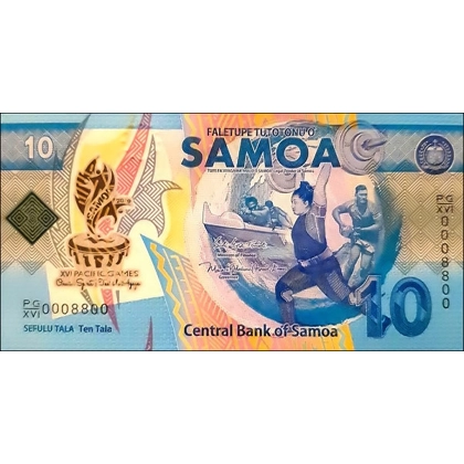 Samoa - 10 Tala - 2019 - P45 - B121a