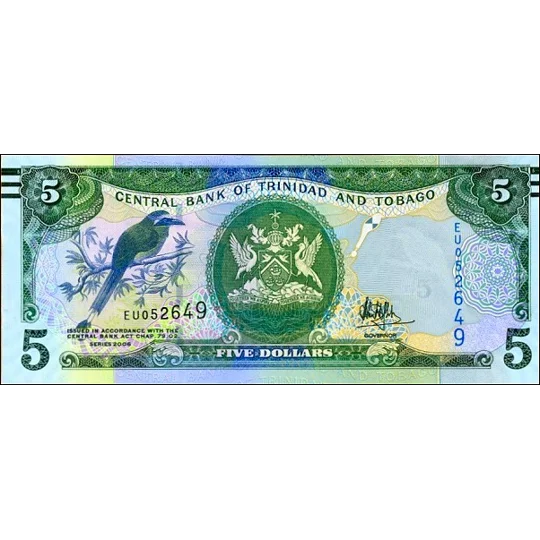 5 Dollars - 2017 - P47c -B229b - Unc