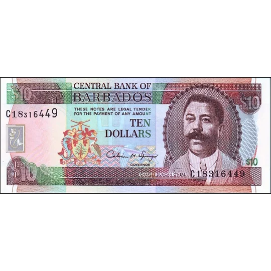 10 Dollars - ND(1995) - P48 - B214a - Unc