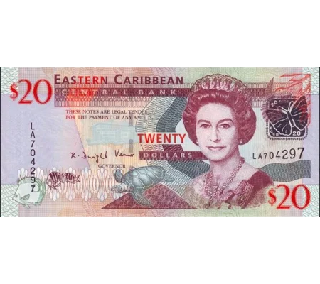 20 Dollars - ND(2008) - P49 - B233a - Unc