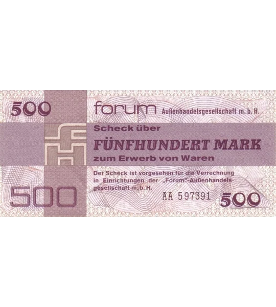 Set of 6 Forum banknotes - FX1 till FX5 + FX7 - Unc