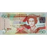 East Caribbean - 50 Dollars - (2008) -..