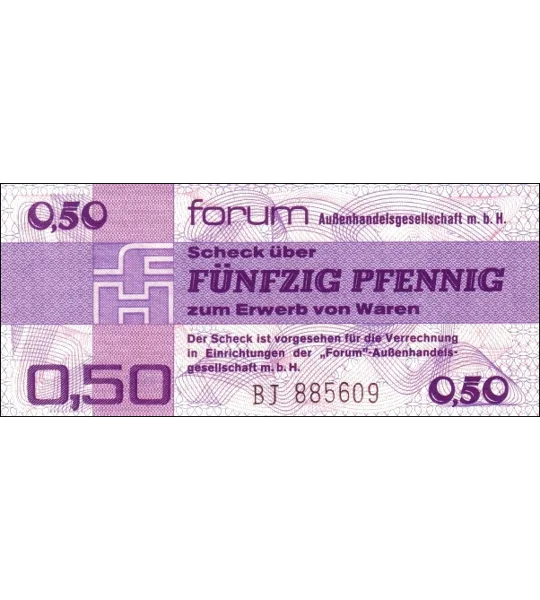 Set of 6 Forum banknotes - FX1 till FX5 + FX7 - Unc