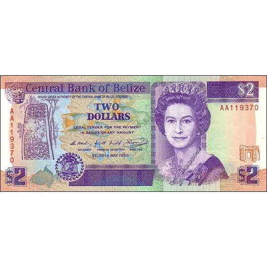 2 dollars - 1990 - P52a - B310a - Unc