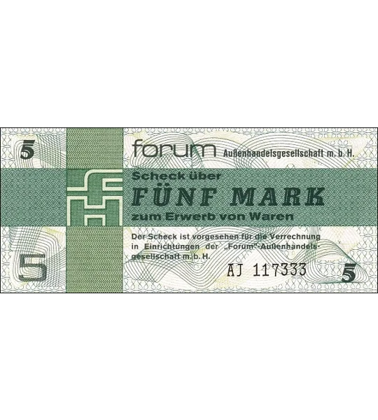 Set of 6 Forum banknotes - FX1 till FX5 + FX7 - Unc