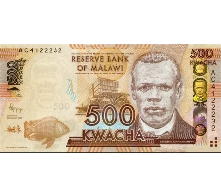 500 Kwacha - 2012 - P61a - B154a - Unc