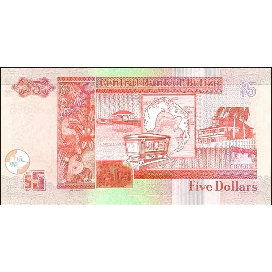 5 Dollars - 2002 - P61c - B319b - Unc