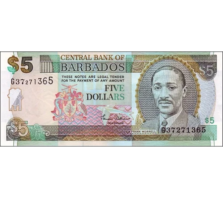 5 dollars - ND(2000) - P61 - B218b - Unc