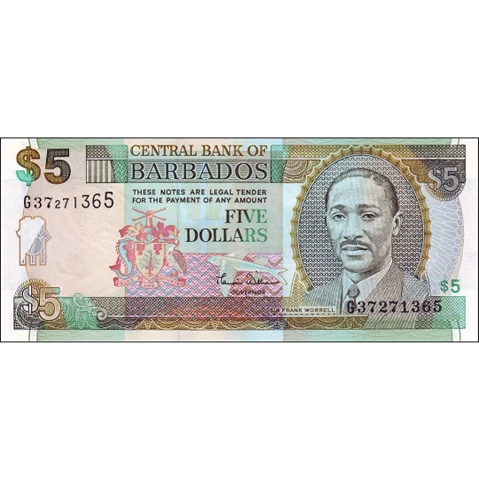 5 dollars - ND(2000) - P61 - B218b - Unc