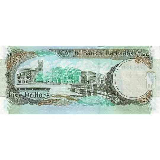 Barbados - 5 dollars - 2007 - P67 - B226a - Unc