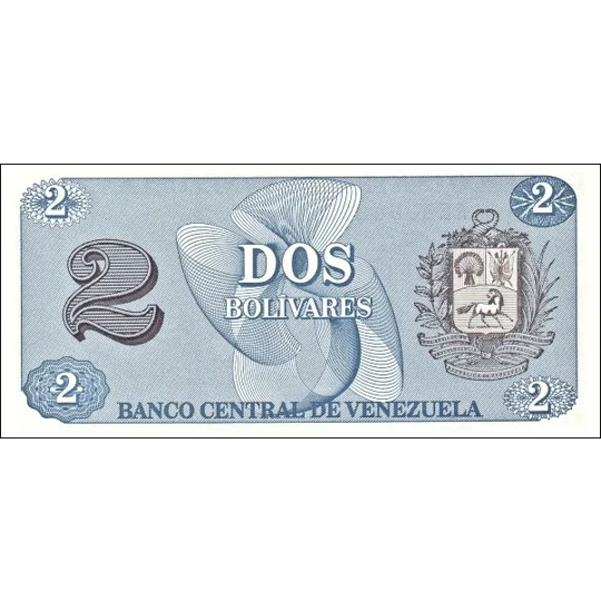2 Bolivares - 1989 - P69 - B341 - Unc