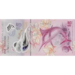 Bermuda's 5 $ Note voted 2024 IBNS Bank Note Of Year