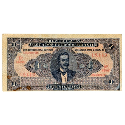 Brazil - 1 mil Reis - ND(1920) - P7